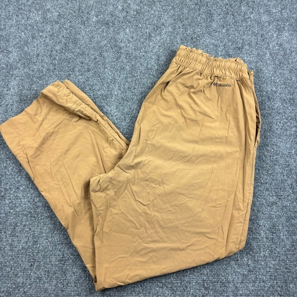 COLUMBIA Women’s Hiking Joggers Omni- Shade 50 UPF Elk Beige size: Medium - Picture 1 of 12